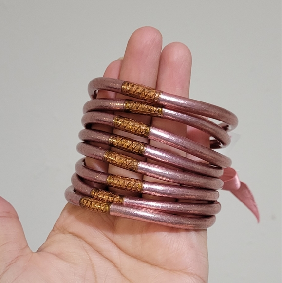 Budhagirl Jewelry - Budhagirl Rose Gold Serenity Prayer AWB